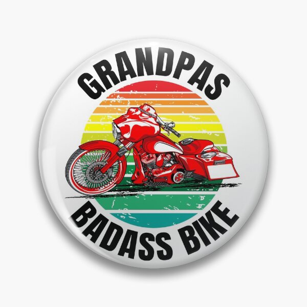 Item preview, Grandpas badass bike, badass grandpas, , Bagger motorcycle designed and sold by Lekrock.