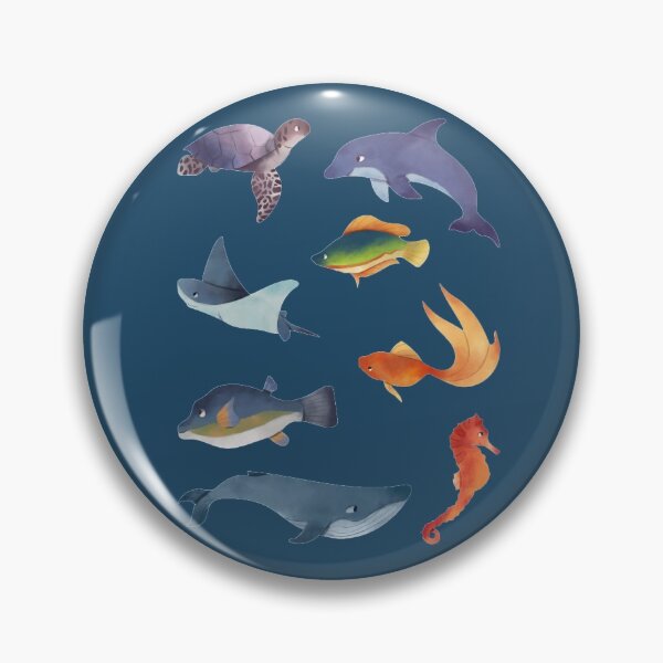 Item preview, Sea Animals Pattern designed and sold by DesignsbyMaeve.
