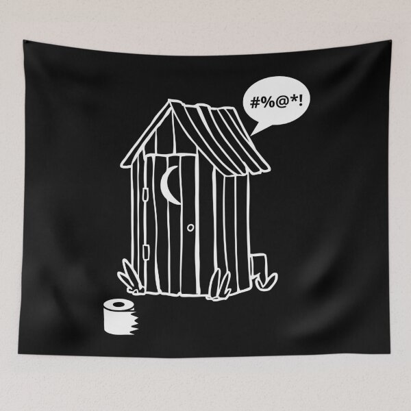 Item preview, Uh oh. No toilet paper. Toilet humor, humour. designed and sold by JellyBeenzz.