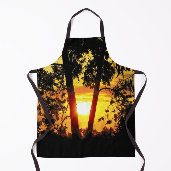 Item preview, Epic sunset between eucalyptus trees in Peloponnese photo design designed and sold by kikidu21.