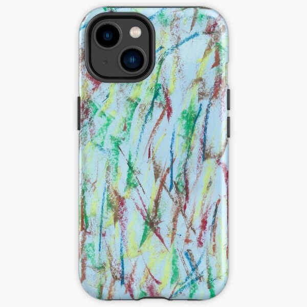 Colours Swirling by Moses iPhone Tough Case