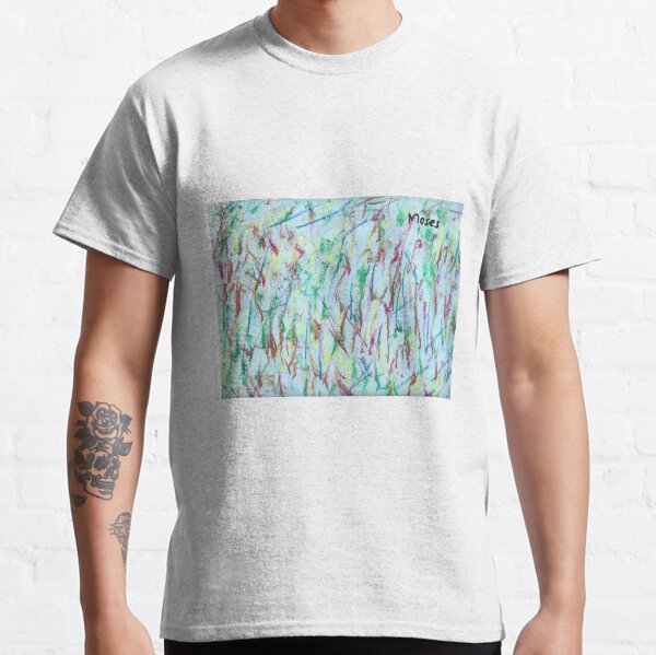 Colours Swirling by Moses Classic T-Shirt