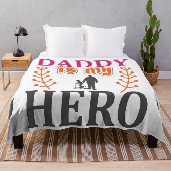 Item preview, Daddy Is My Hero: My Daddy is a Hero: Happy Father's Day designed and sold by Printoweb.