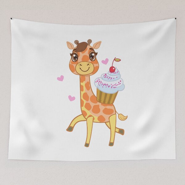 Item preview, Giraffe Cupcake Birthday Party designed and sold by treasure-crafts.