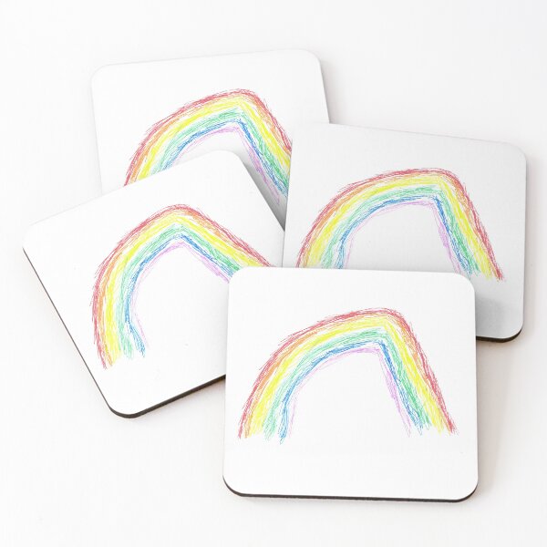 Item preview, RAINBOW DOODLE - Childs Rainbow Sketch designed and sold by Gccartworks.