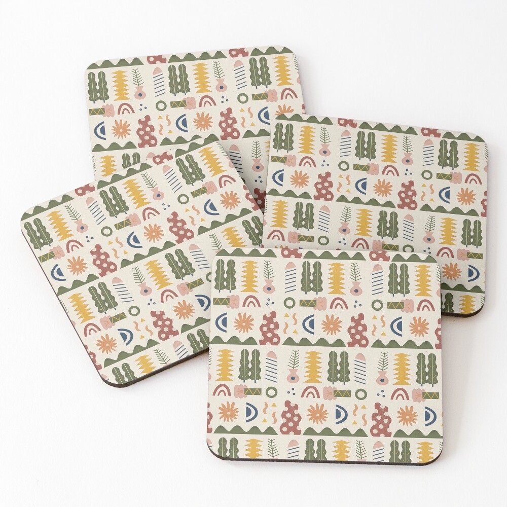 Item preview, Coasters (Set of 4) designed and sold by RedGraph.