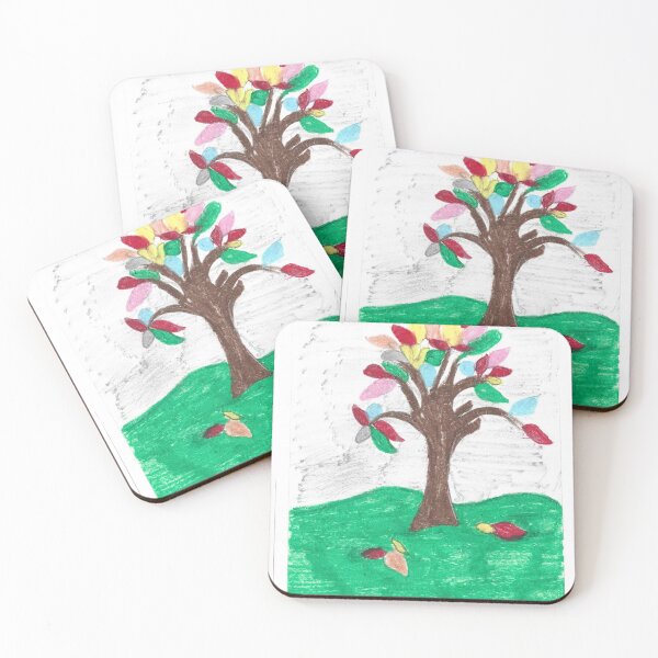Leaf Delight by Noel Coasters (Set of 4)