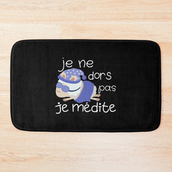 Aperçu de l'œuvre Je ne dors pas je médite créée et vendue par JeremyMadaci.