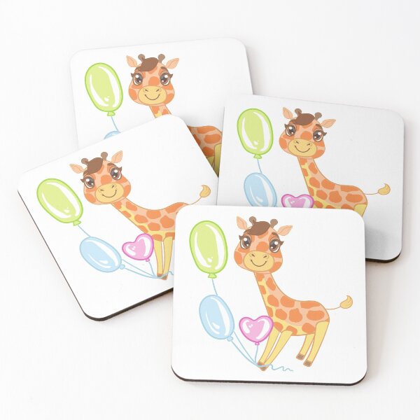 Item preview, Giraffe Birthday Party Balloons designed and sold by treasure-crafts.