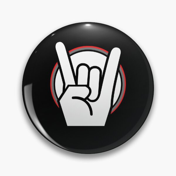 Item preview, Rock On Hand Sign designed and sold by ProfusionPro.