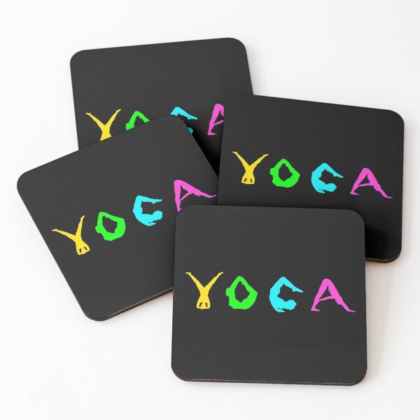 Item preview, YOGA SPELLED IN ASANAS - YOGA ALPHABET, YOGA BODY LANGUAGE designed and sold by Danicus666.