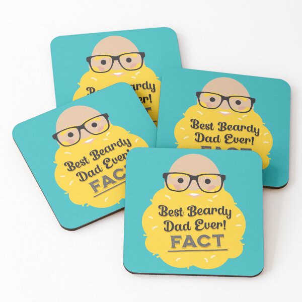 Item preview, Best (Blond) Beardy Dad Ever FACT designed and sold by VicEllisArt.