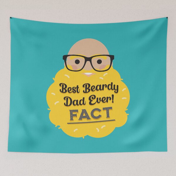 Item preview, Best (Blond) Beardy Dad Ever FACT designed and sold by VicEllisArt.