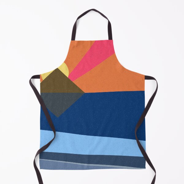 Item preview, Geometric landscape generative art poster illustration designed and sold by IuriiVlasenko.