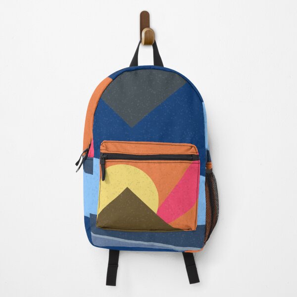 Item preview, Geometric landscape generative art poster illustration designed and sold by IuriiVlasenko.