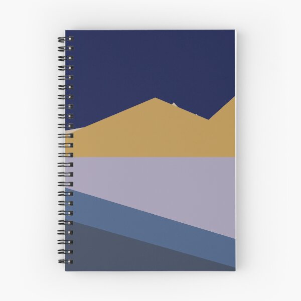Item preview, Geometric landscape generative art poster illustration designed and sold by IuriiVlasenko.