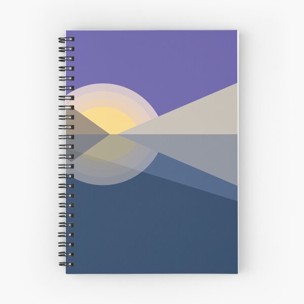 Item preview, Geometric landscape generative art poster illustration designed and sold by IuriiVlasenko.