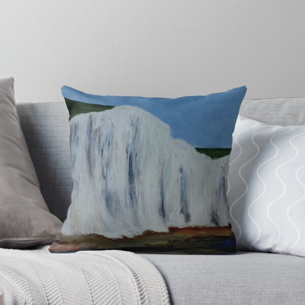 Artikelvorschau, English Countryside White Chalk Cliffs South Coast Contemporary Acrylic Paintng entworfen und verkauft von JamesPeart.