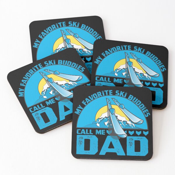 Item preview, My Favorite Ski Buddies Call Me Dad designed and sold by SHOPBLOB.