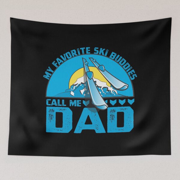 Item preview, My Favorite Ski Buddies Call Me Dad designed and sold by SHOPBLOB.