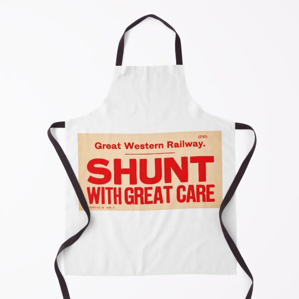Item preview, Vintage Great Western Railway Shunt With Care sign designed and sold by Random Railways.