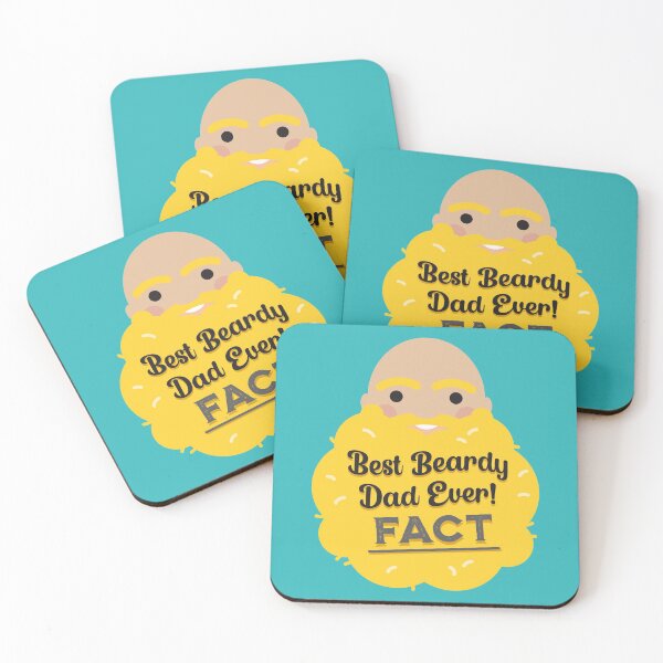 Item preview, Best (Blond) Beardy Dad Ever FACT! designed and sold by VicEllisArt.