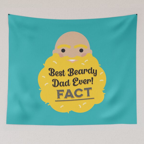 Item preview, Best (Blond) Beardy Dad Ever FACT! designed and sold by VicEllisArt.