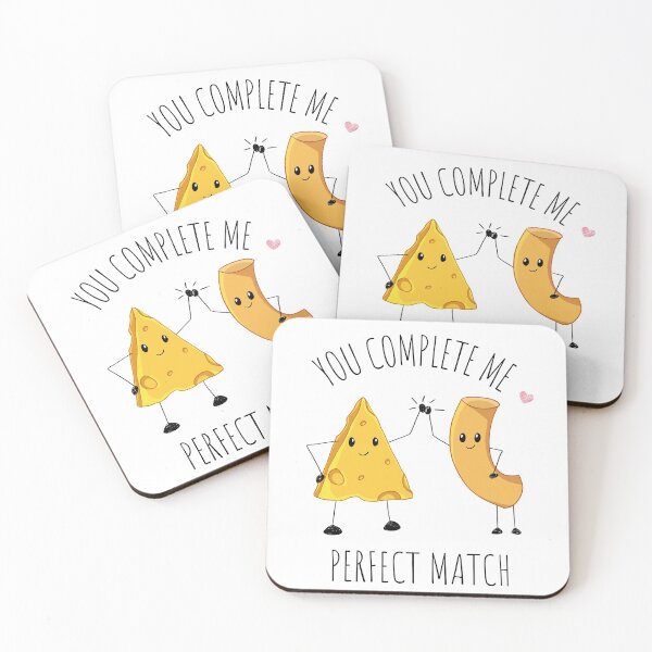 Item preview, Mac and Cheese |Perfect Match |You Complete Me designed and sold by CaratCo.