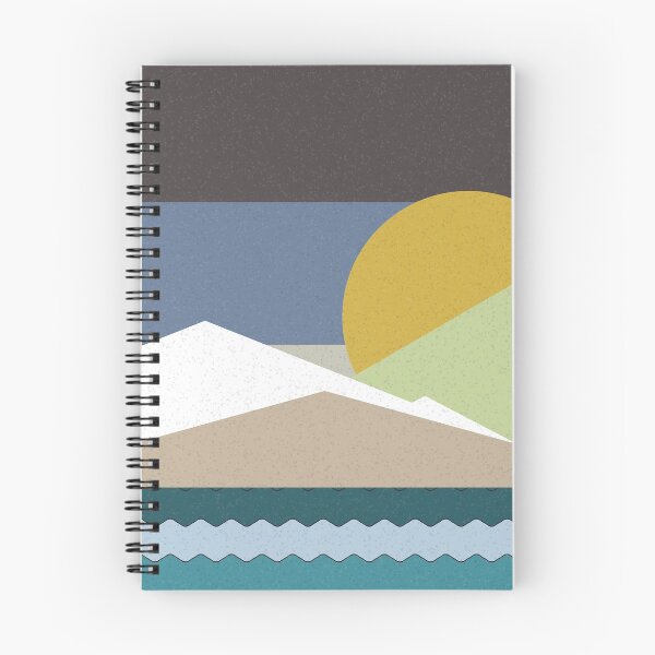 Item preview, Geometric landscape generative art poster illustration designed and sold by IuriiVlasenko.