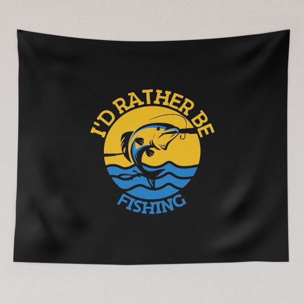 Item preview, I'D Rather Be Fishing designed and sold by Destine99.