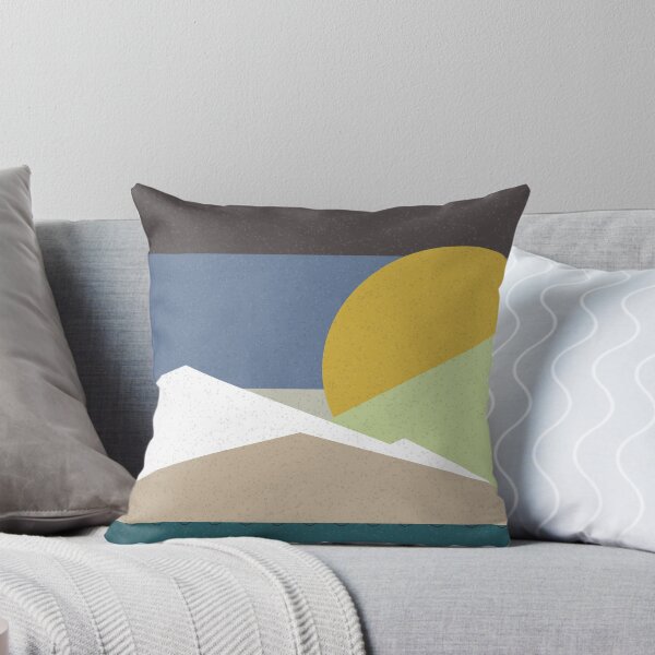 Item preview, Geometric landscape generative art poster illustration designed and sold by IuriiVlasenko.