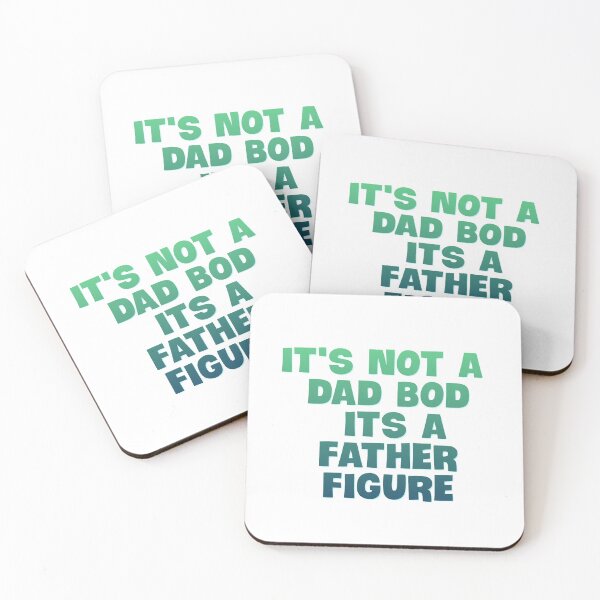 Item preview, It's  not a dad BOD it's a father figure design  designed and sold by Merry Jamshaid.