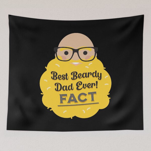 Item preview, Best (Blond) Beardy Dad Ever FACT. designed and sold by VicEllisArt.