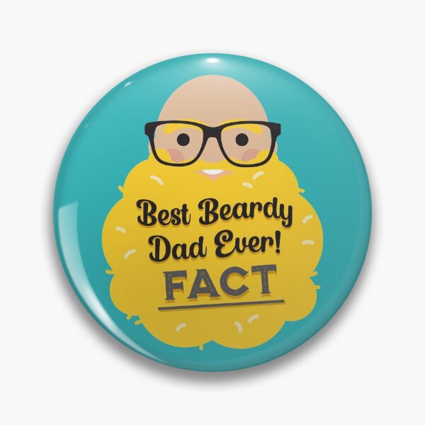Item preview, Best (Blond) Beardy Dad Ever FACT designed and sold by VicEllisArt.