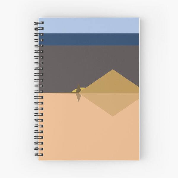 Item preview, Geometric landscape generative art poster illustration designed and sold by IuriiVlasenko.