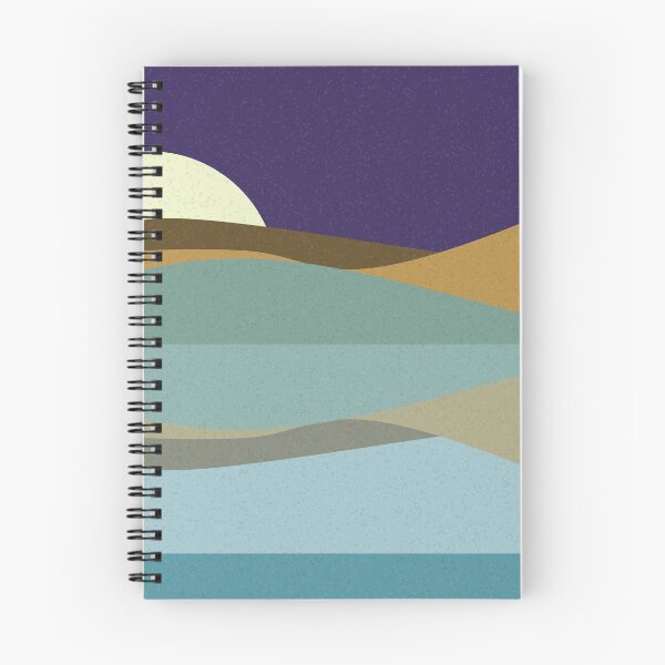 Item preview, Geometric landscape generative art poster illustration designed and sold by IuriiVlasenko.