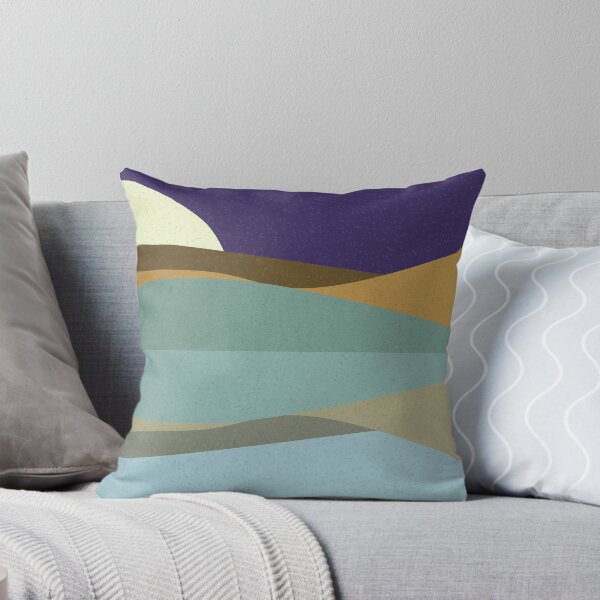 Item preview, Geometric landscape generative art poster illustration designed and sold by IuriiVlasenko.
