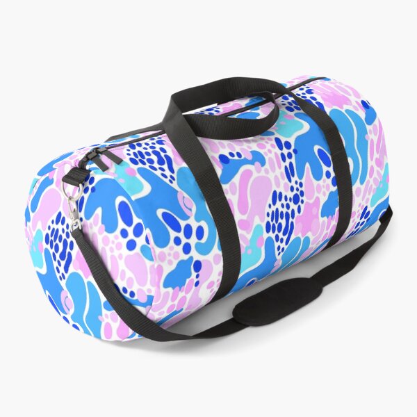 Item preview, Modern Retro Abstract Pattern - Pink and Blue designed and sold by Squarebird.