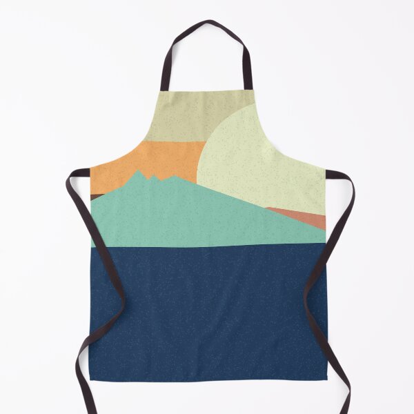 Item preview, Geometric landscape generative art poster illustration designed and sold by IuriiVlasenko.