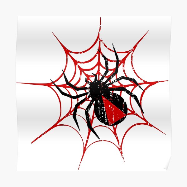 spider gang black Poster