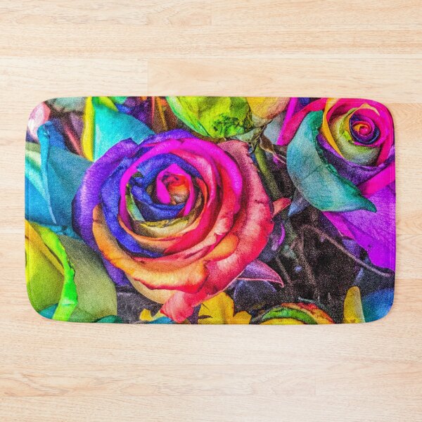 Item preview, Colourful Rose Throw Blankets designed and sold by JD369.