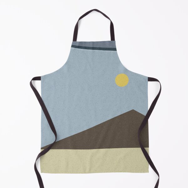 Item preview, Geometric landscape generative art poster illustration designed and sold by IuriiVlasenko.