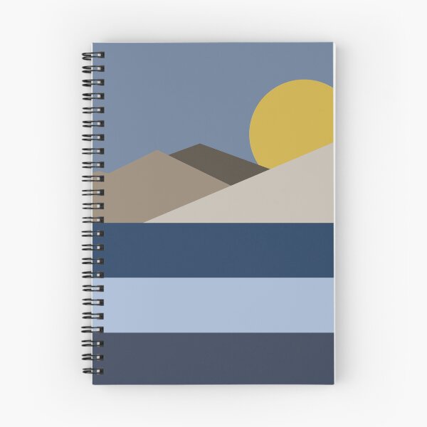 Item preview, Geometric landscape generative art poster illustration designed and sold by IuriiVlasenko.