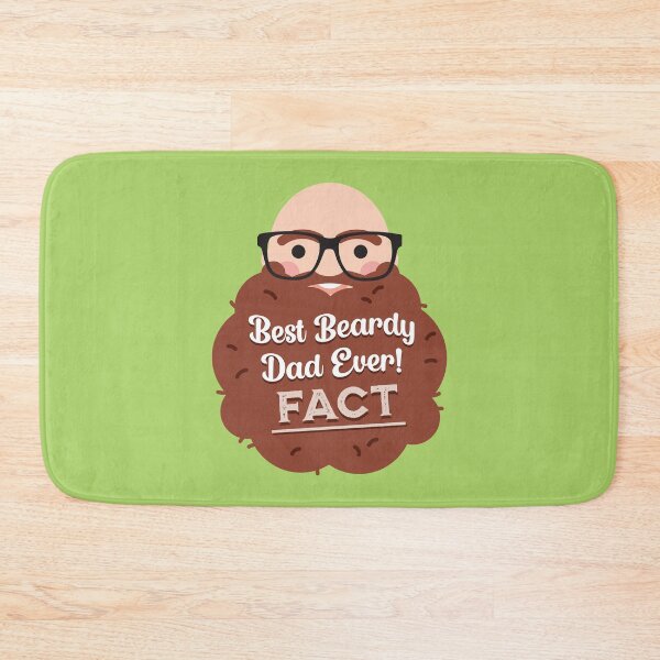 Item preview, Best (Brown) Beardy Dad Ever FACT designed and sold by VicEllisArt.