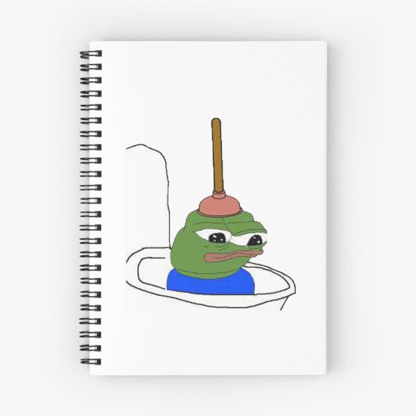 Item preview, plunger pepe designed and sold by JozoRazObchod.