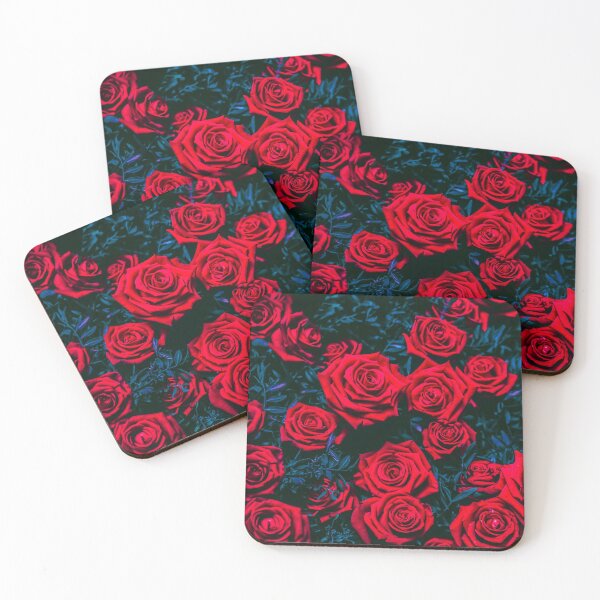 Item preview, Red Rose blue Throw Blankets designed and sold by JD369.