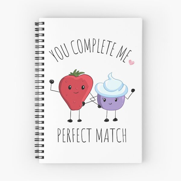 Item preview, Strawberry and Cream |Perfect Match |You Complete Me designed and sold by CaratCo.