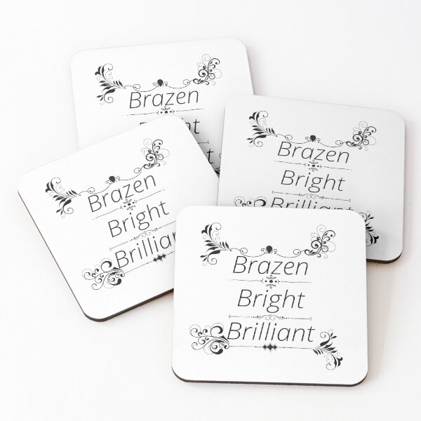 Item preview, Brazen Bright Brilliant - Enclothed cognition - Scientifically designed to make you Feel Good, Powerful and Successful designed and sold by I-Dream-Designs.