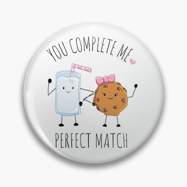 Item preview, Cookies and Milk |Perfect Match |You Complete Me designed and sold by CaratCo.