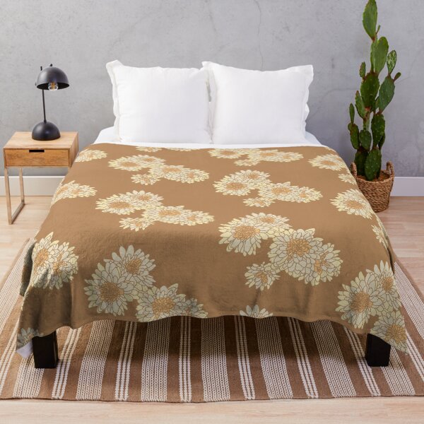 Item preview, Flowy floral - yellow chrysanthemum (mums) designed and sold by PBerry.